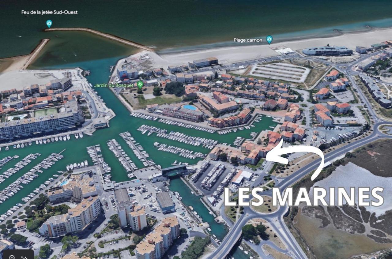 Les Marines Port 2 Min Plage Camargue- Top Pros Services Conciergerie La Grande Motte Могио Екстериор снимка